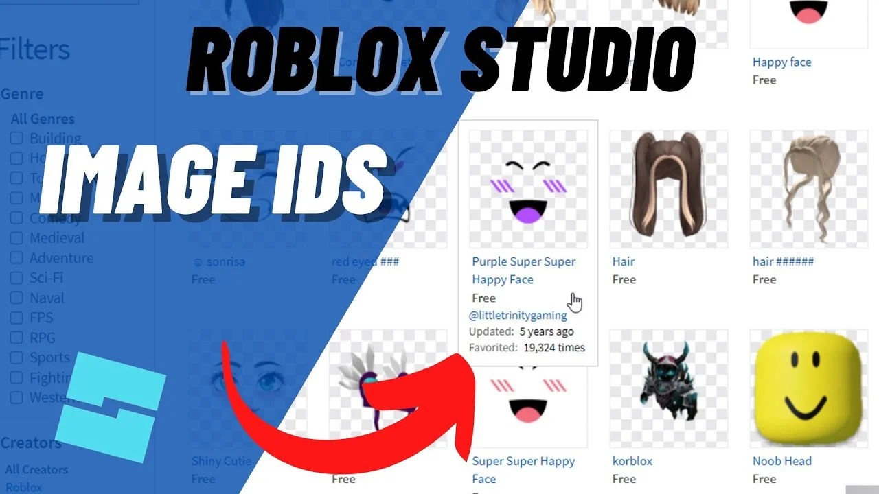 Roblox Image IDs List UPDATED October 2025 Qnnit 13 