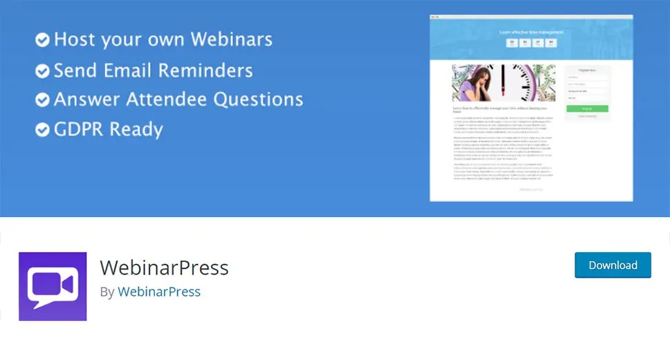You can do both live webinars and recurring . 6 Best Wordpress Webinar Tools Qode Interactive