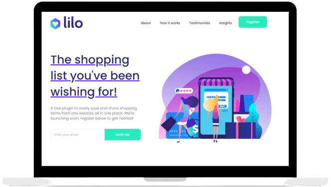 E-commerce product saver