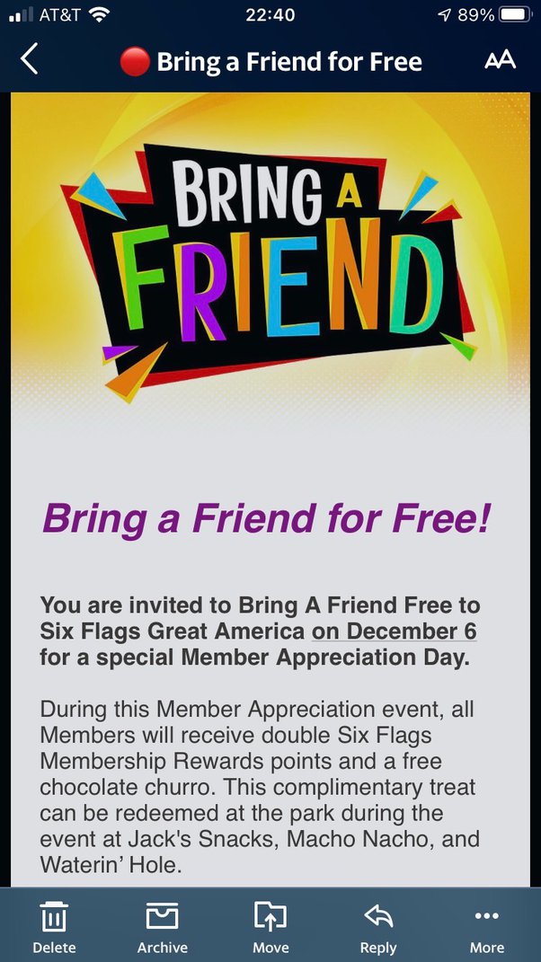 Get single day ticket or a season pass for unlimited visits. I Have The Six Flags Season Pass Can I Bring A Friend For Free If So What Days For 2021 Quora