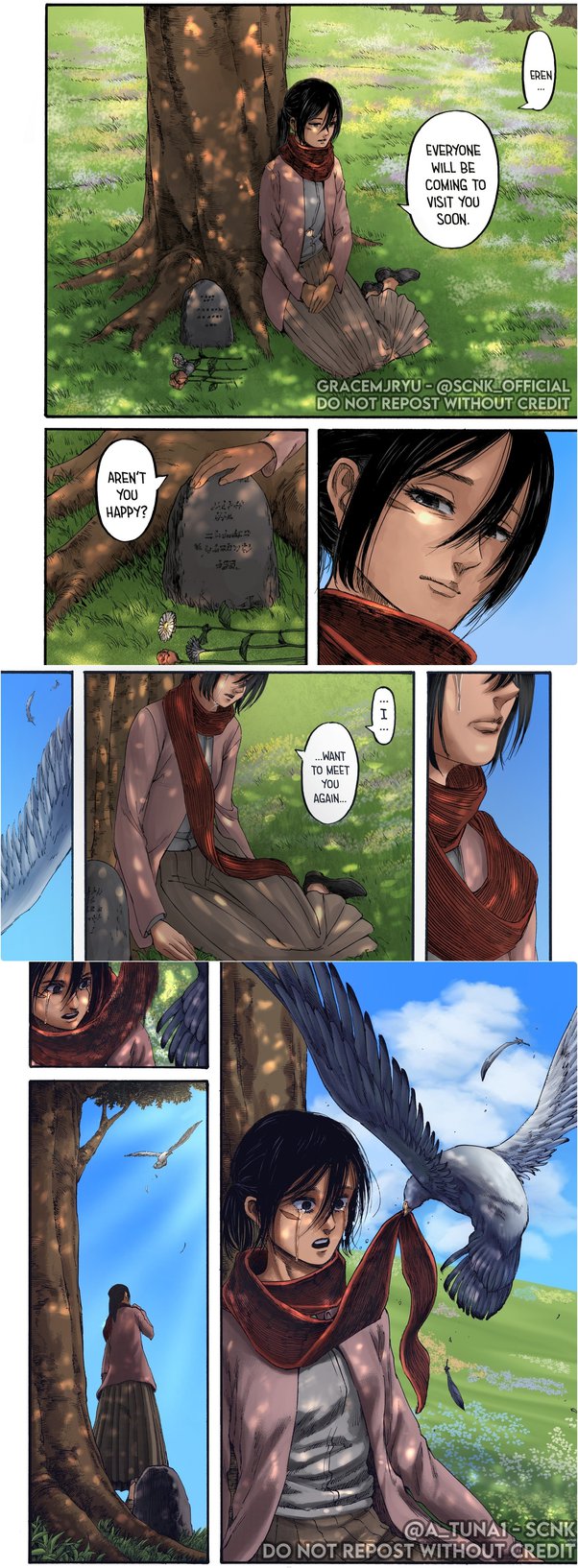 Is it officially confirmed that Mikasa married Jean? - Quora