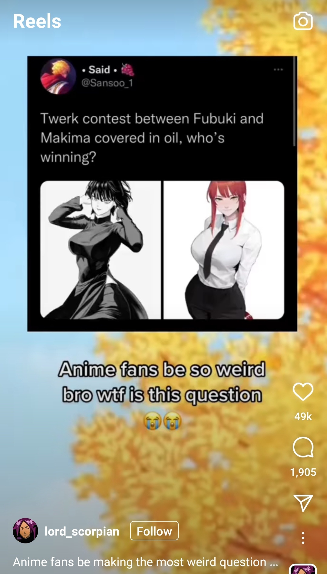 Butt I wanna know..Makima or Fabuki - QuRaRaRa!! - Quora