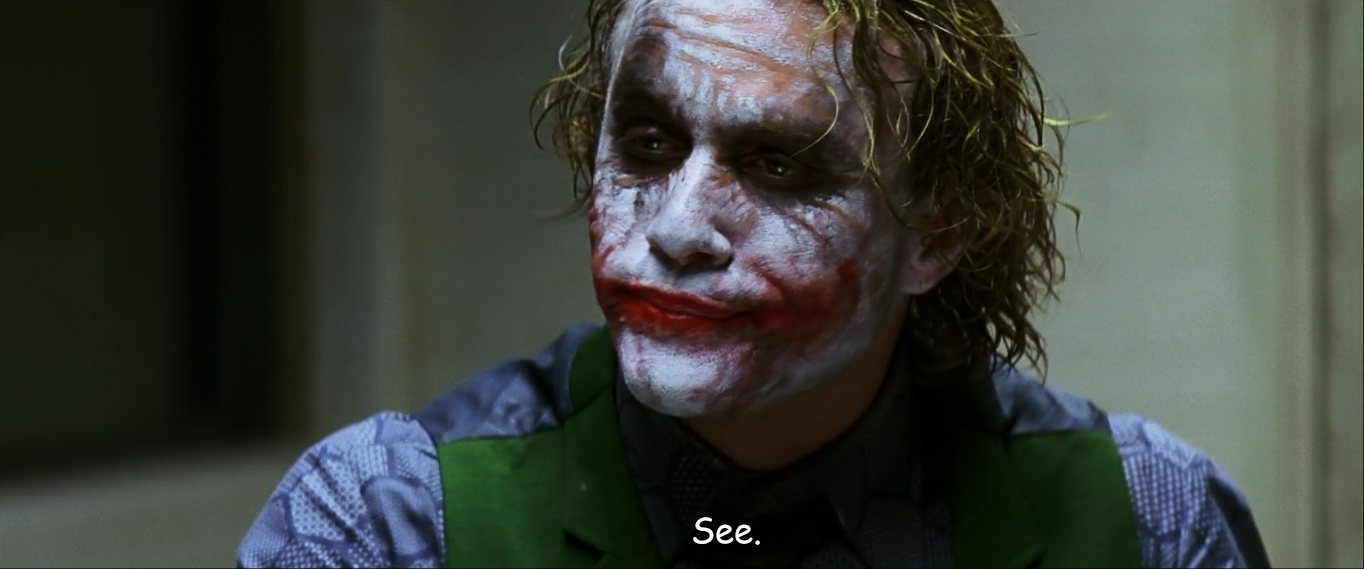 Apa kalimat paling tak terduga yang pernah diucapkan oleh penjahat dalam  sebuah film? - Quora