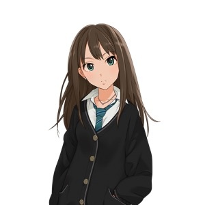 It's very short compared to other characters, and two, she wears two little pigtails on each side of her head with the rest of the hair hanging down. Anime Girl Character Brown Hair Cuties Anime