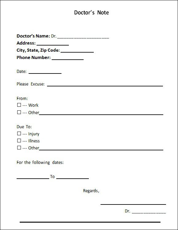 how to create a doctor s note without seeing a doctor quora