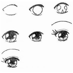 Start off by drawing two light circles. How To Draw Anime Eyes Quora