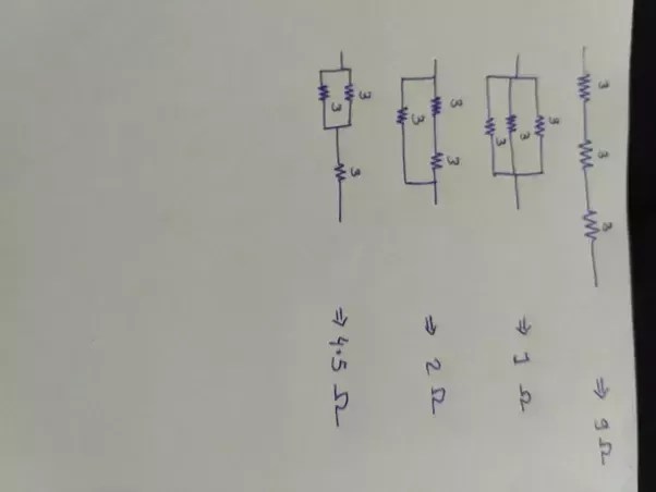 You Are Given Three Resistors Each Of 3 Ohm And Are Asked To