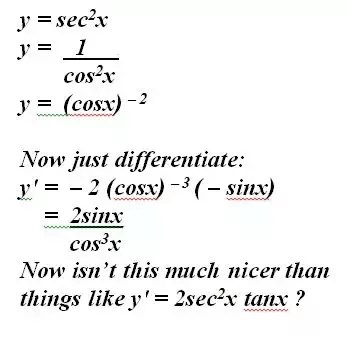 The Derivative Of Sec 2x Derivativeit The derivative is a measure of the instantaneous rate of change which is equal to. The Derivative Of Sec 2x Derivativeit If it exists is said to be derivative of the function f x.