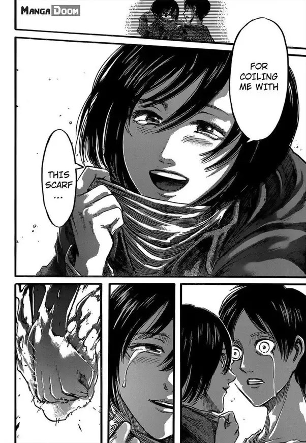 pix Eren Telling Mikasa He Hates Her what is the reason behind eren telling mikasa that he has always hated her in chapter 112 of attack on titan quora