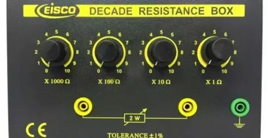 Why Does Drb Decade Resistance Box Have Its Name Instead