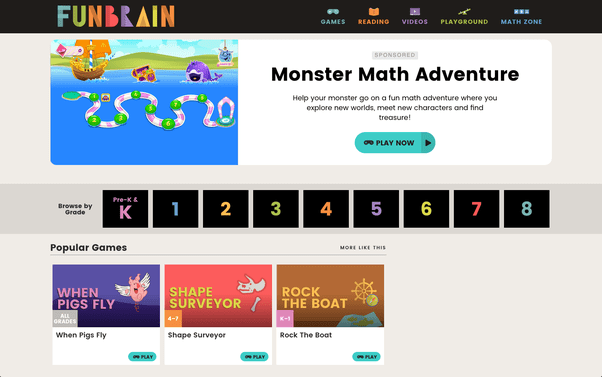 Our unblocked addicting 7th grade games are fun and free. What are the best educational websites for kids to find math-related games? - Quora