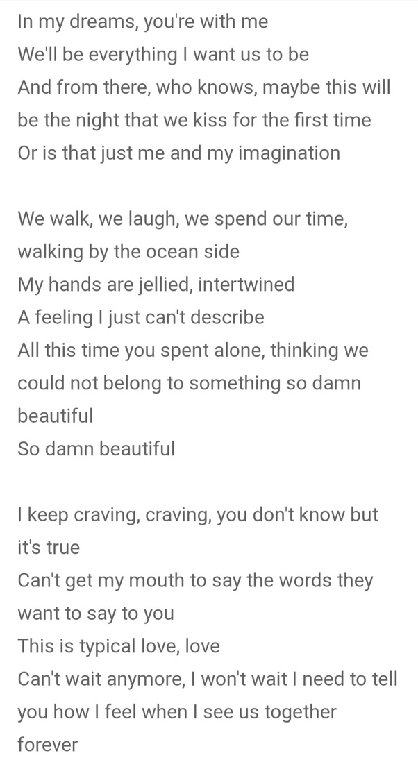 Lirik lagu dari not angka lagu di atas adalah hak cipta / hak milik pengarang, pengubah, artis (penyanyi/band) penerbit, dan label . Lirik Lagu Imagination
