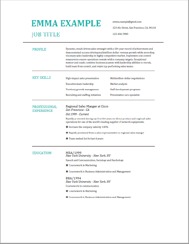 Download Free What Should I Include On My Resume .pdf vcon.duhs.edu.pk
