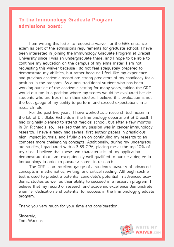 However, if you want to improve your chances of your request being accepted, you should work with a tax professional. Sample Letter Requesting Waiver Of Penalty And Interest