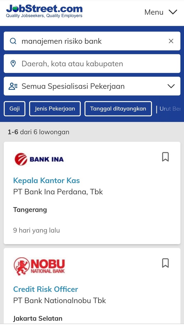 Biasanya posisi ini juga menjadi jenjang berikutnya dari teller suatu bank. Berapa Gaji Staf Manajemen Risiko Di Bank Quora
