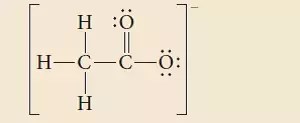 Draw The Lewis Structure Including Resonance Structures For The Acetate Ion Ch3coo For Each Brainly Try to satisfy the octets of the atoms bydistributing the remaining valence electrons as nonbondingelectrons.