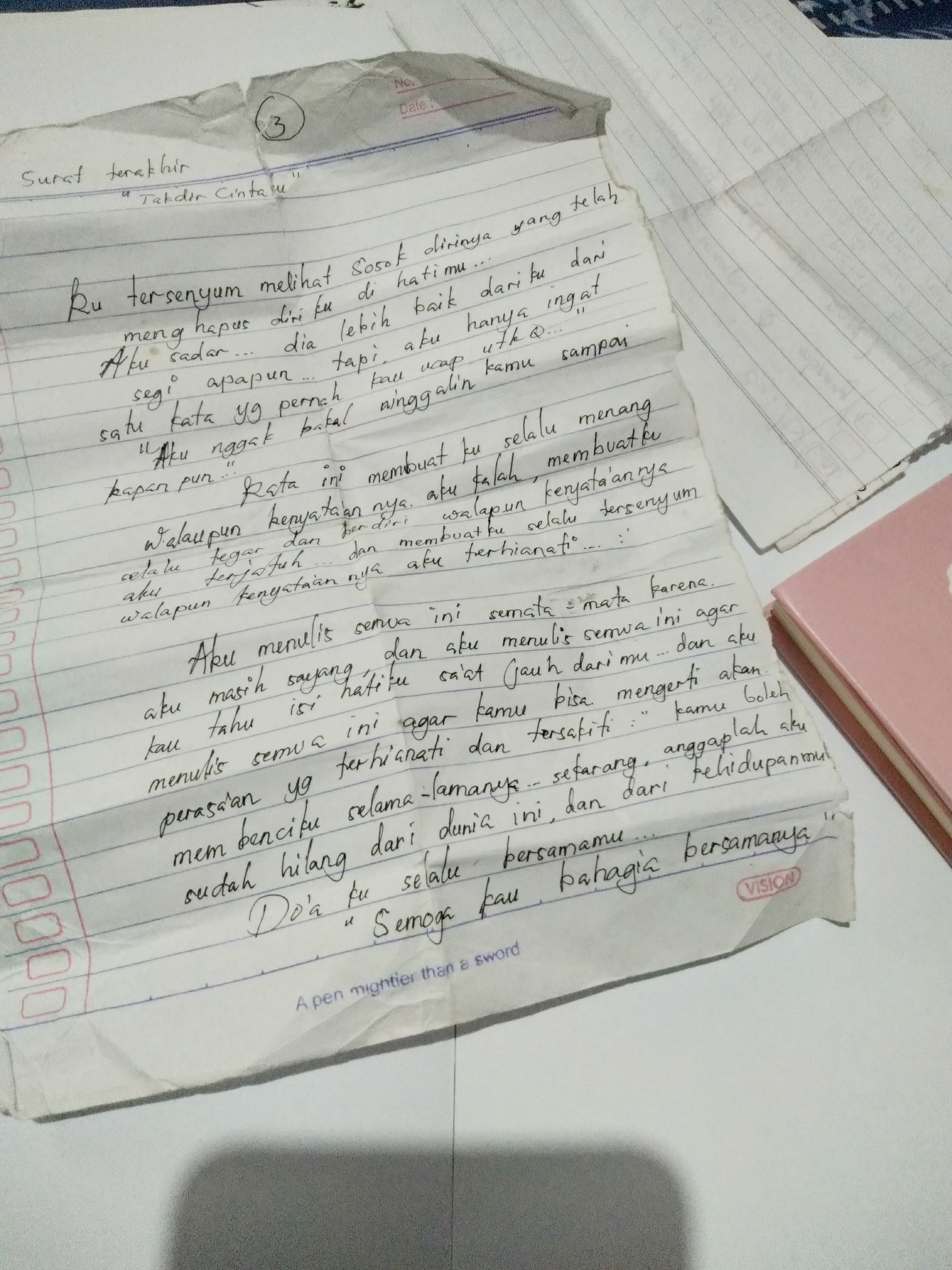 Contoh surat cinta untuk pacar laki laki sedih. Apakah Kamu Pernah Menerima Surat Cinta Selama Hidupmu Quora
