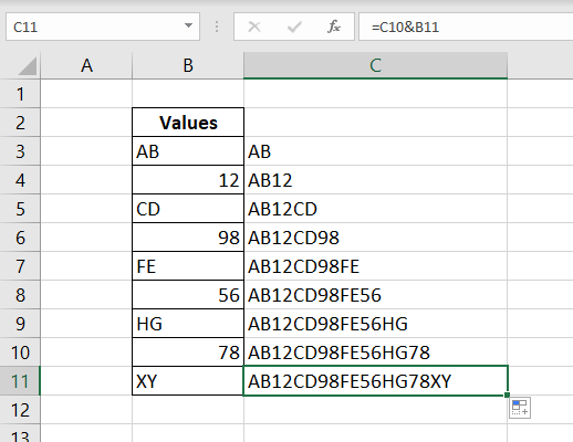 You can combine data from multiple cells into a single cell using the ampersand symbol (&) or the concat function. How To Join The Contents Of 1000 Vertical Cells Into One Cell In Excel Quora