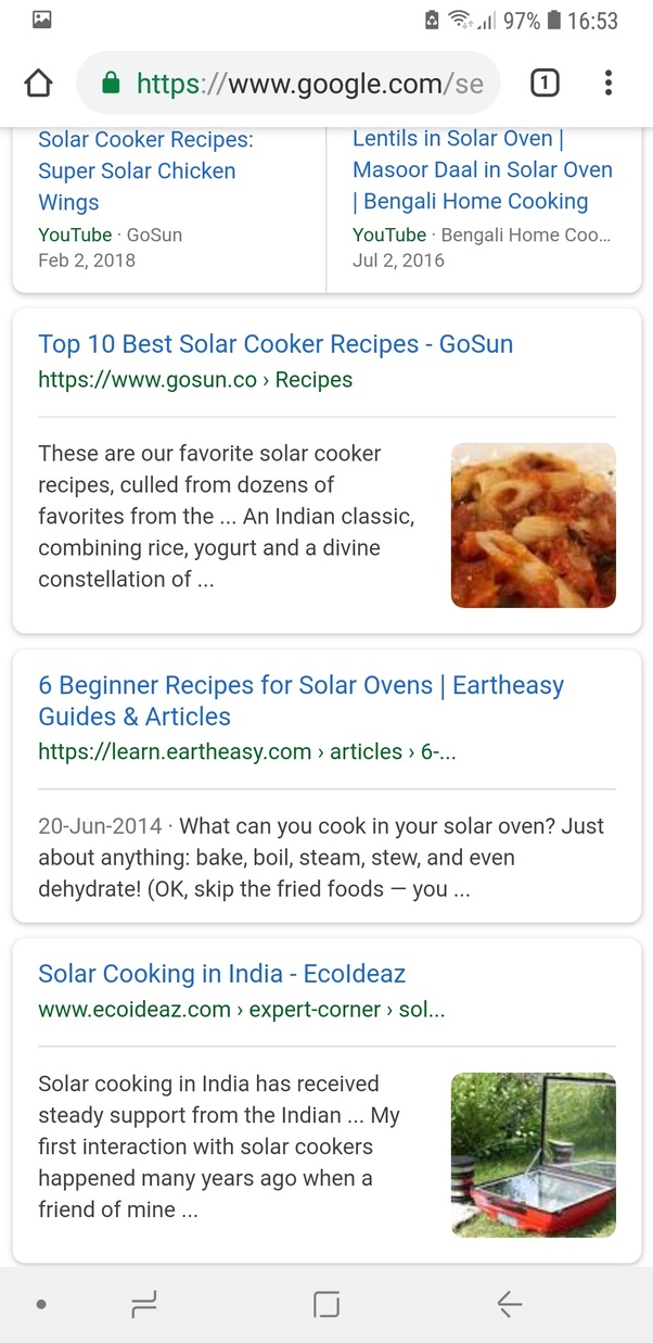 Solar Cooking What Are Some Everyday Indian Recipes That