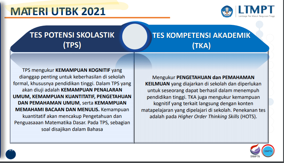Nilai manakah yang lebih berbobot, TPS atau TKA? Apakah kalau saya hanya  memperdalam TPS saja, saya bisa mendapat nilai yang lebih maksimal,  dibanding langsung memperdalam keduanya? - Quora