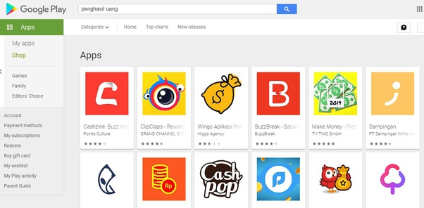 Daftar aplikasi penghasil uang dengan nonton video. Apa Nama Aplikasi Penghasil Uang Quora