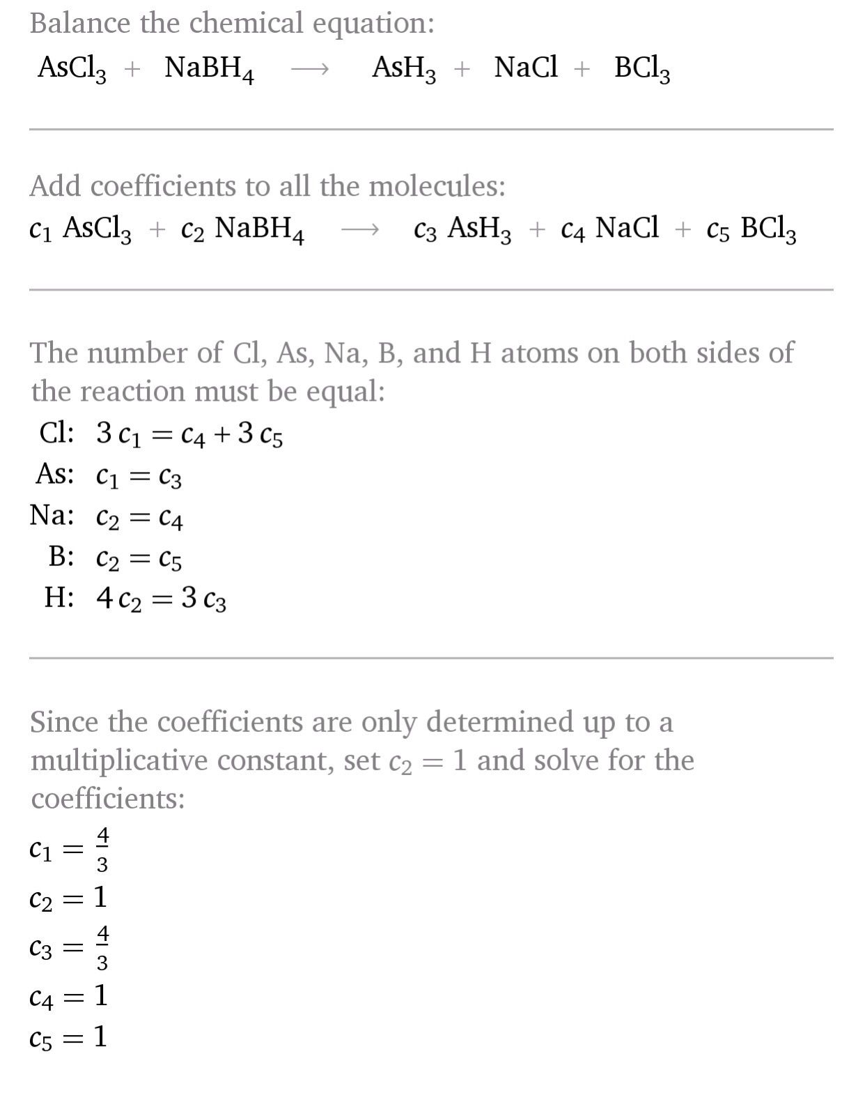 How To Balance A Chemical Equation Quora