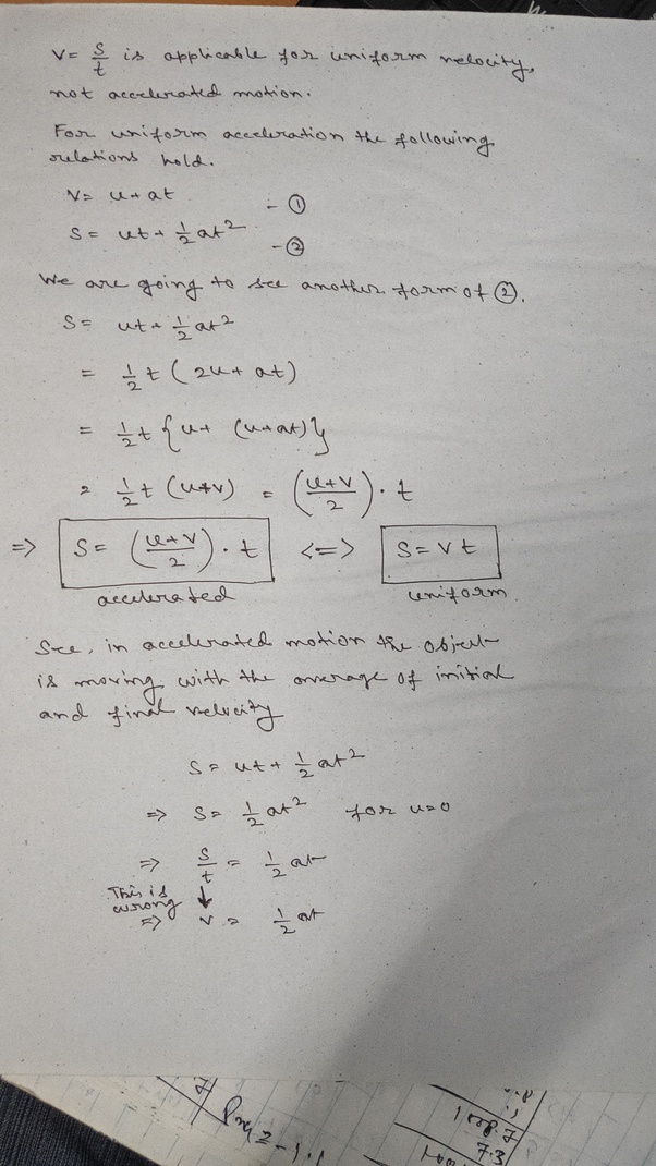 How To Make T The Subject In S Ut 1 2at 2 Quora Given s t and u calculate a Given displacement time and initial velocity calculate the acceleration.