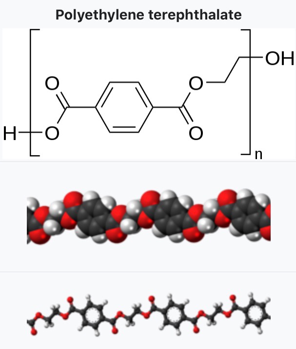 Gaya antarmolekul manakah yang ada di antara molekul polietilen tereftalat?  - Quora
