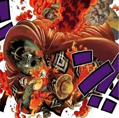 images Akainu Scars Luffy how did luffy get his scar in one piece