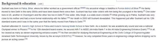 Is It True That Sushant Singh Rajput Secured All India Rank
