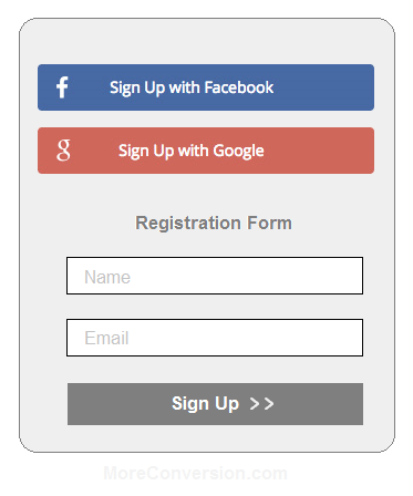 Here's what to do when using. How Would You Increase Sign Ups Through Social Media Accounts On A Startup Company S Landing Page Quora