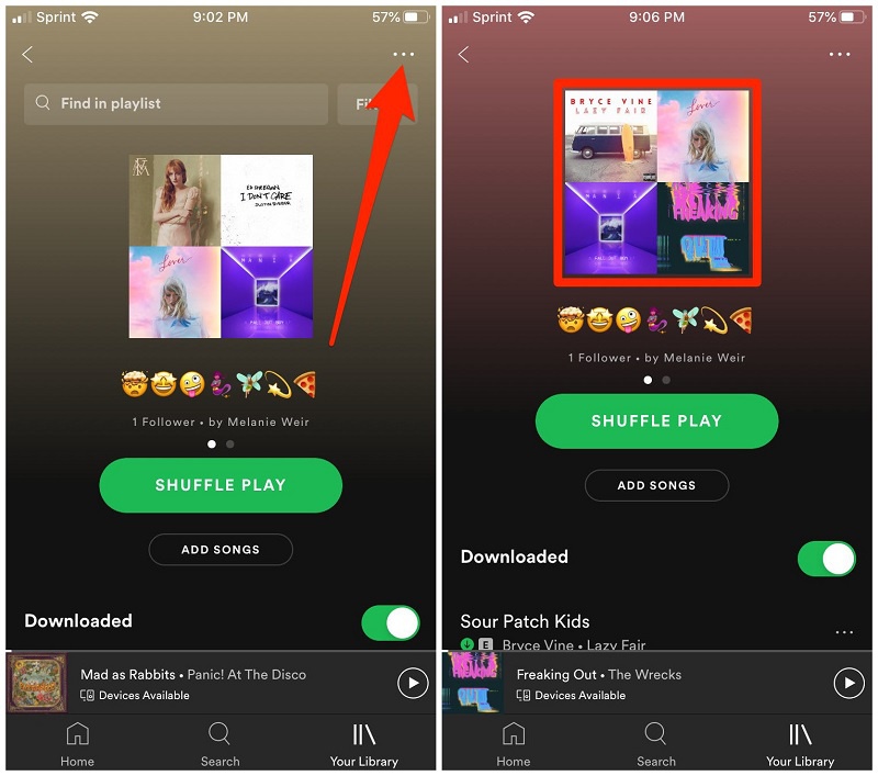 Create great looking album or playlist art for your spotify, apple music playlists or podcast. How To Change The Cover Of A Spotify Playlist Quora
