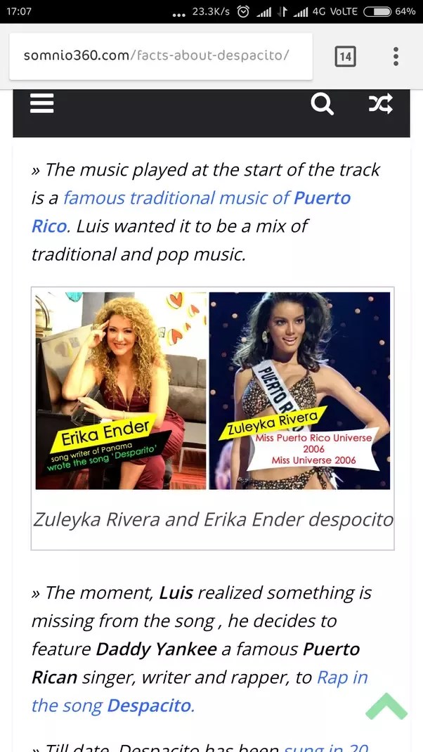 Who Is The Girl In The Song Despacito Quora