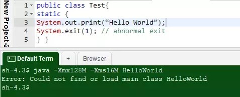 How To Print Hello World In Java Without Using The Main Method Quora Print the message continuously until you have printed it 10 times and then stop.