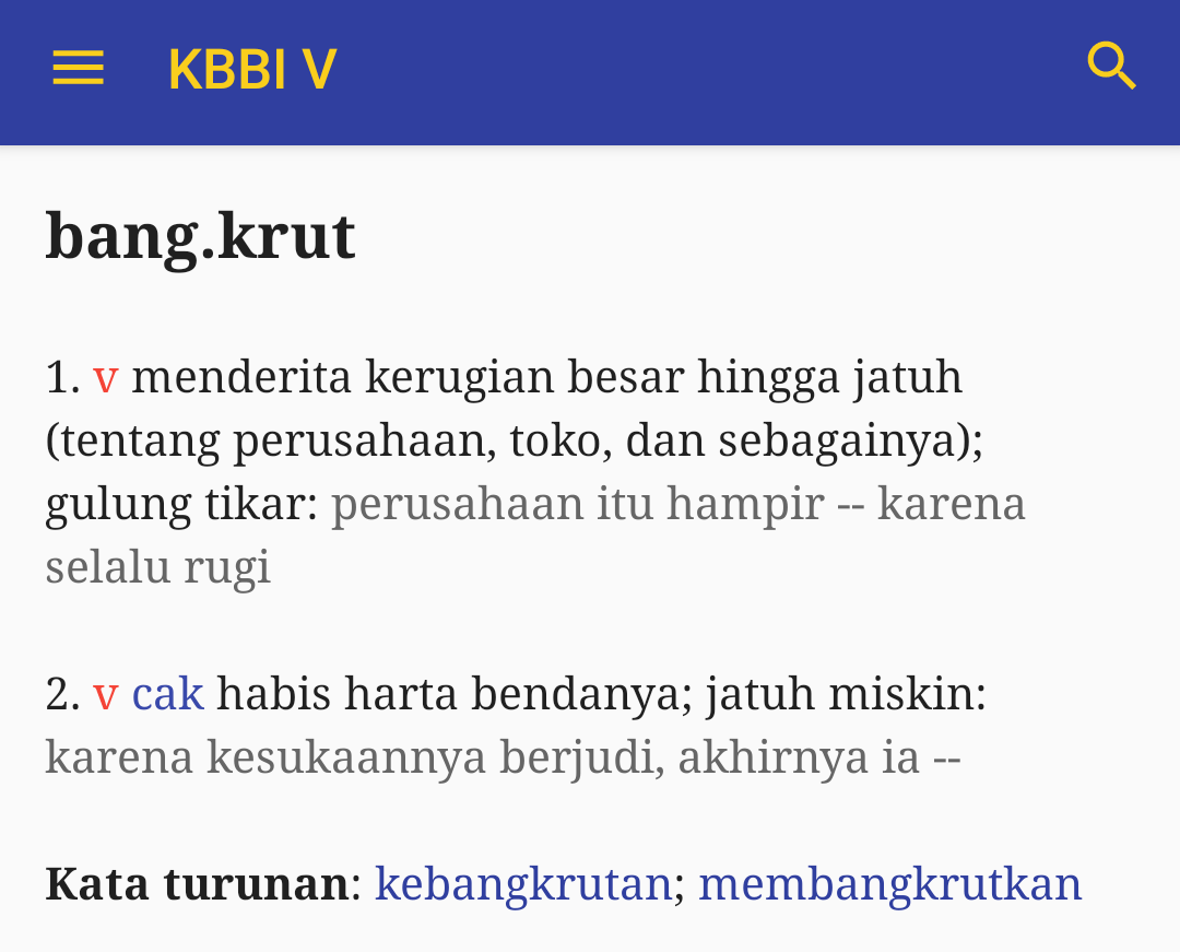 Makna Dari Kata Gulung Tikar Adalah