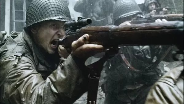 Apa model senapan sniper yang digunakan oleh Pvt Jackson di Saving Private  Ryan? Apakah pasukan AS benar-benar menggunakannya? - Quora
