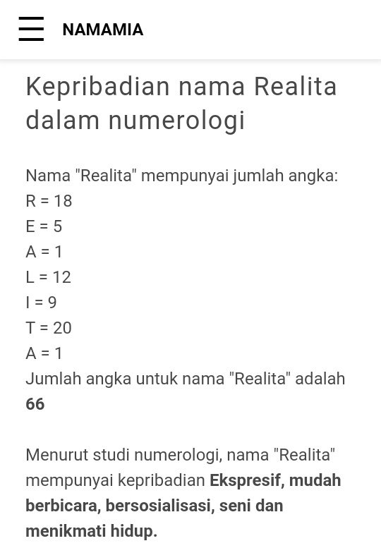 Apa arti di balik namamu? Bagaimana kisah orang tuamu sampai bisa menamaimu  seperti saat ini? Apa kamu punya kisah/pengalaman unik yang berkaitan  dengan namamu? - Quora