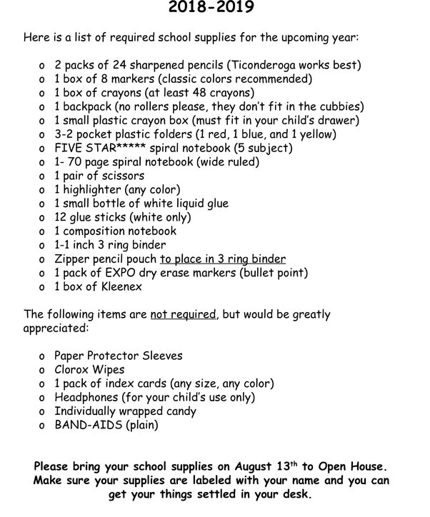 Apakah Anda kesal ketika melihat daftar sekolah anak-anak Anda untuk  belanja kembali ke sekolah? - Quora