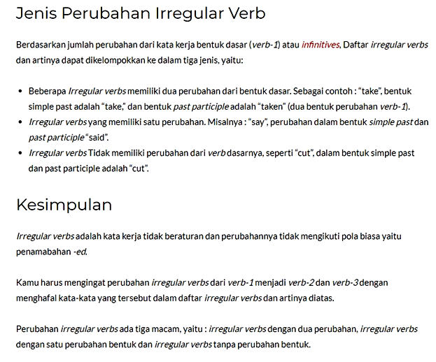 Apa bentuk lampau dari &lsquo;am&rsquo;? - Quora