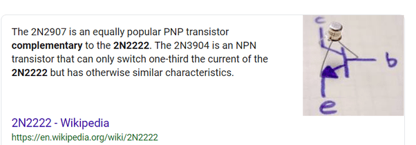 If The 2n2222 Is A Common Npn Transistor To Use In Diy