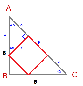 Find the area of a right angled triangle whose sides containing the right angle are of lengths 20.8 m and 14.7 m. In A Right Angled Triangle One Side Is 8cm And The Other Side Is 6cm What Is The Hypotenuse Quora