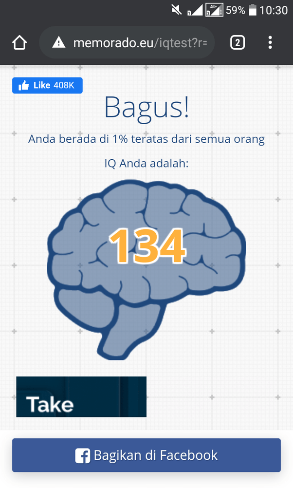 Bagaimana tidak, pasalnya situs ini menggunakan bahasa indonesia sebagai . Bisakah Kamu Merekomendasikan Tes Iq Daring Gratis Yang Akurat Quora