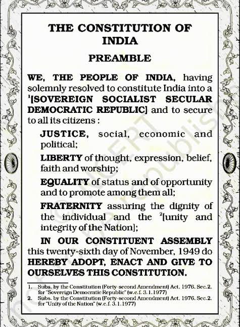Preamble Of The Constitution Of India Introduction A As a part of the Indian Polity of IAS.