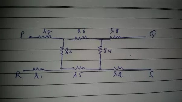 How To Calculate The Equivalent Resistance Between P And R