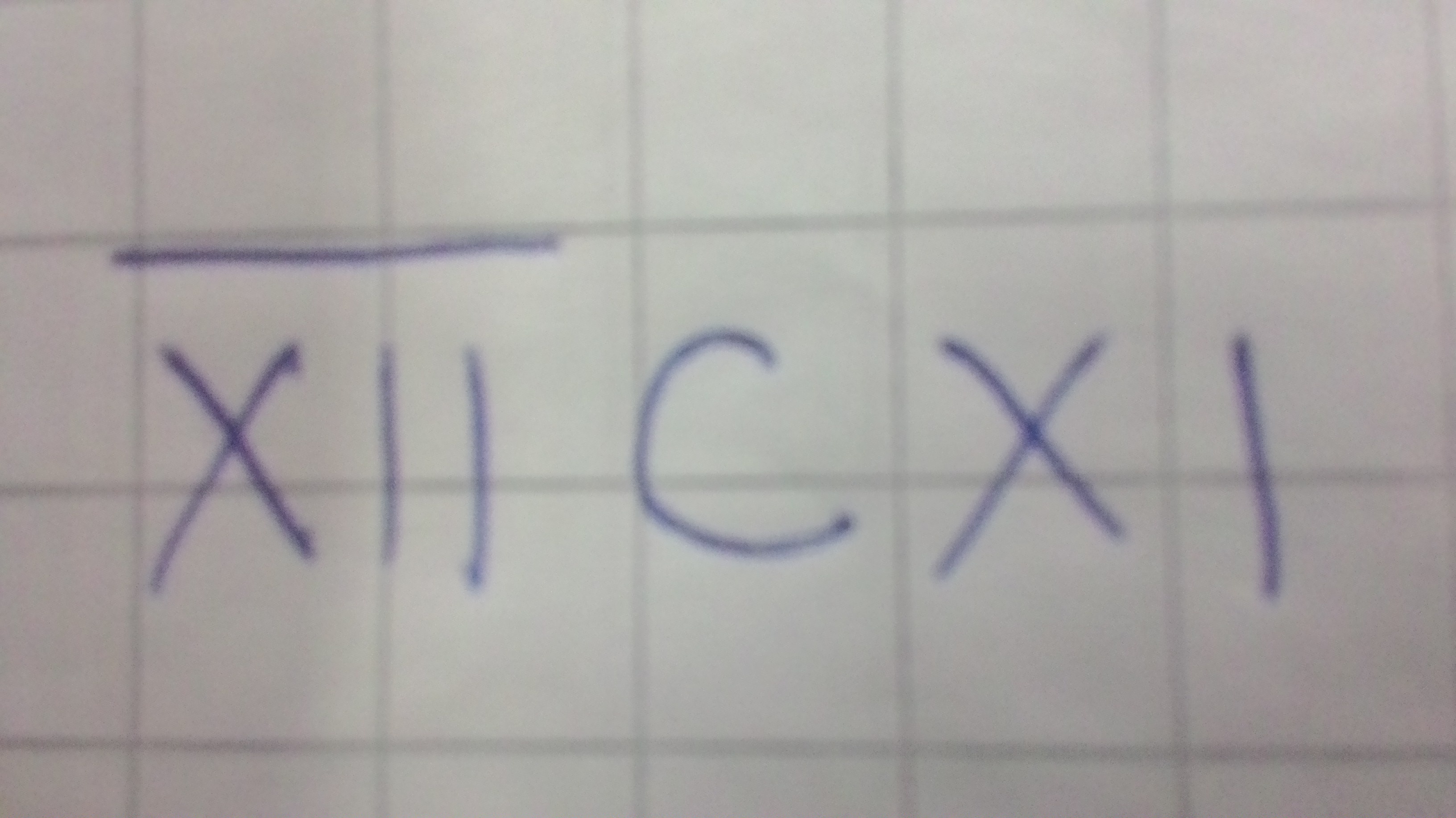 Apa yang kita katakan &lsquo;Sebelas ribu sebelas ratus sebelas&rsquo;, dalam angka  Romawi? - Quora