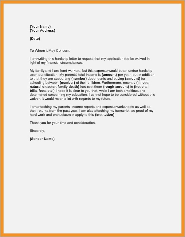 I tested dkarp's solution with gmail and it was filtered to spam. How to write a waiver letter for school - Quora