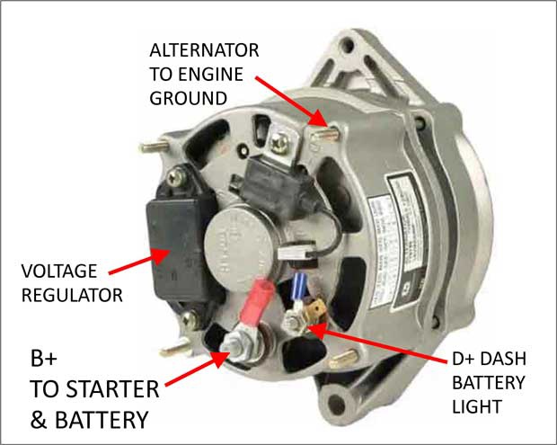 bosch alternator wiring diagram