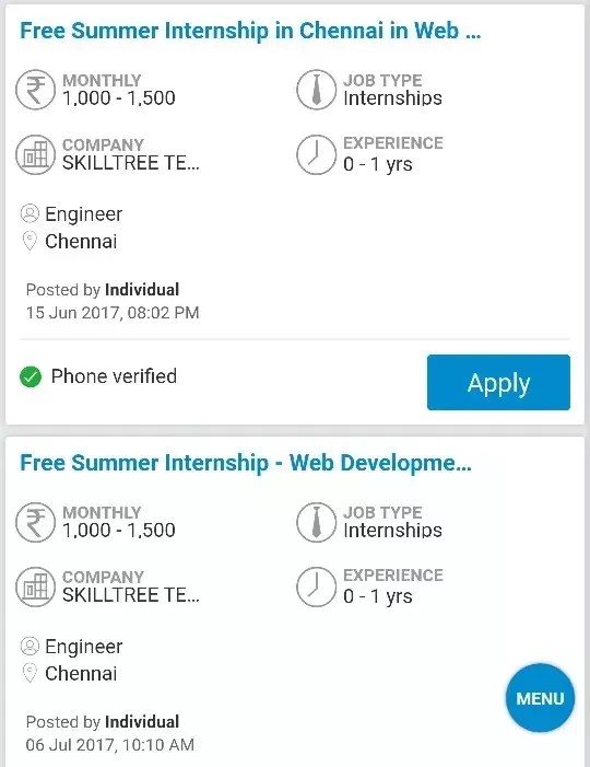 What Companies Offer A One Month Internship For Civil Engineering