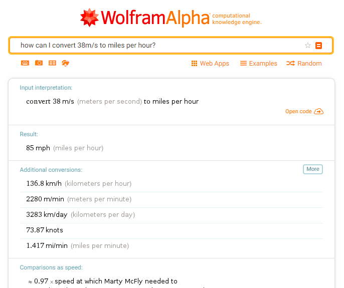 Bagaimana cara mengubah 38m/s ke mil per jam - Quora