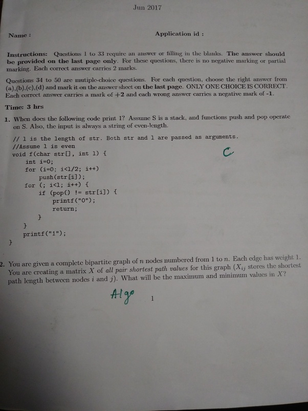 How To Prepare For The Iit Phd Written Test Quora